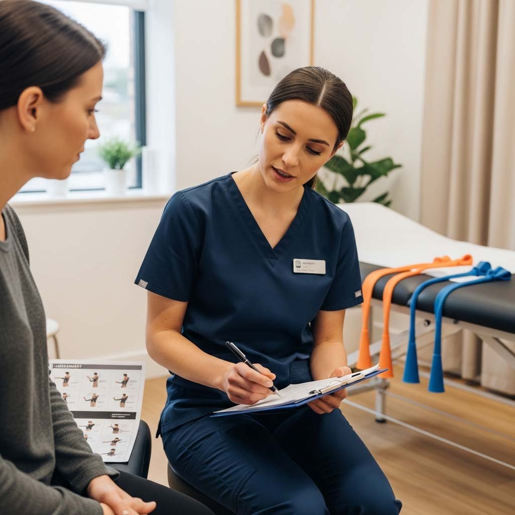 Physiotherapy recovery process in our clinic