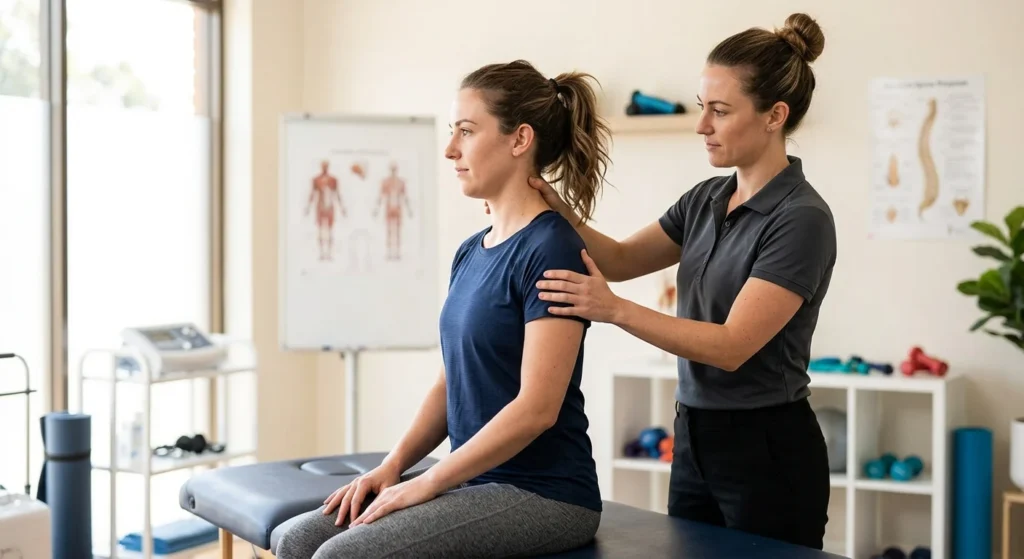 Neck Pain Exercises for Desk Workers and Morning Stiffness supporting blog image