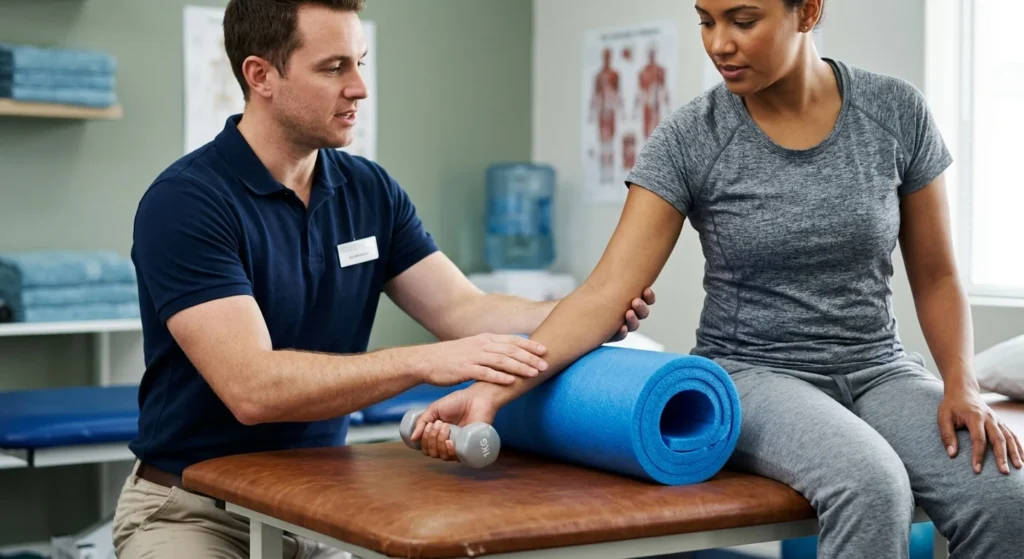 Tennis Elbow Exercises and Treatment: A Physio Guide supporting blog image