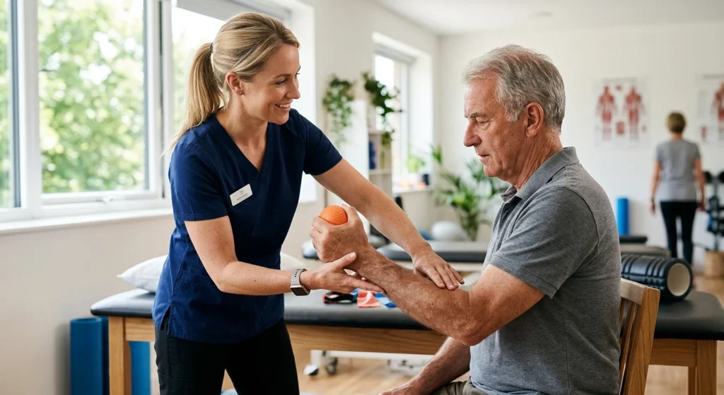 Tennis Elbow Exercises and Treatment: A Physio Guide supporting blog image