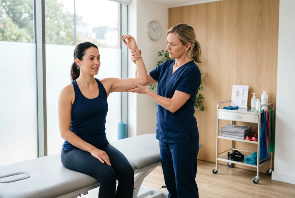 Physiotherapy assessment consultation